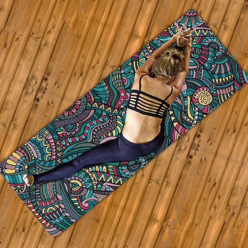 Act Now Rubber yoga mat