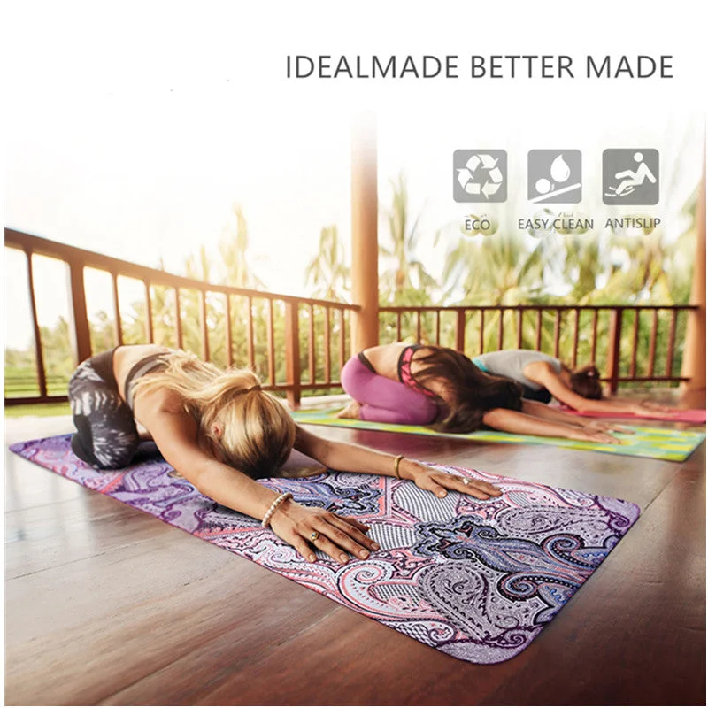 Deep Discounts yoga mat Drop shipping Ultra thin Natural Rubber Slip-resistant