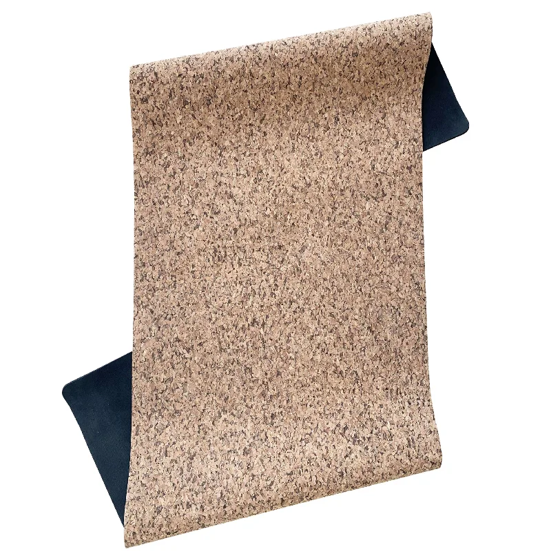 Midnight Madness Non Slip Cork Yoga Mat | Plain