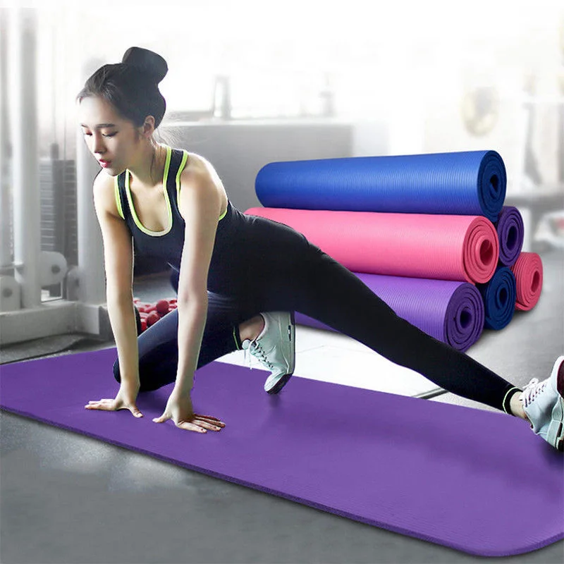 Final Markdown 2018 Brand New 6MM Thick Yoga Mat Non-slip Durable Exercise Fitness Gym Final Markdown 2018 Brand New 6MM Thick Yoga Mat Non-slip Durable Exercise Fitness Gym