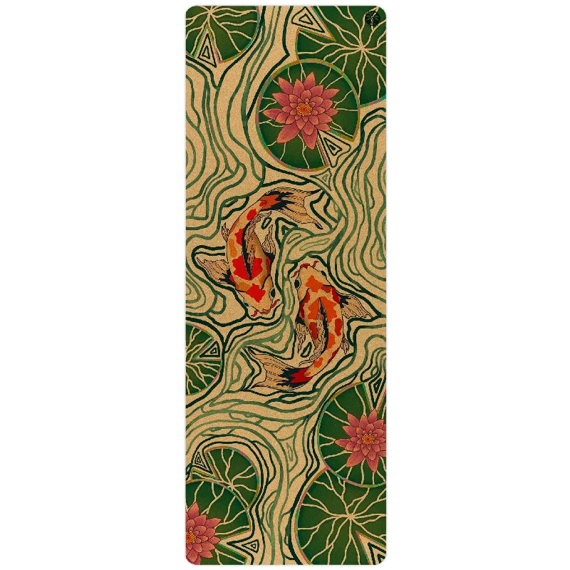 Anniversary Sale Pond of Harmony Aura Cork Yoga Mat