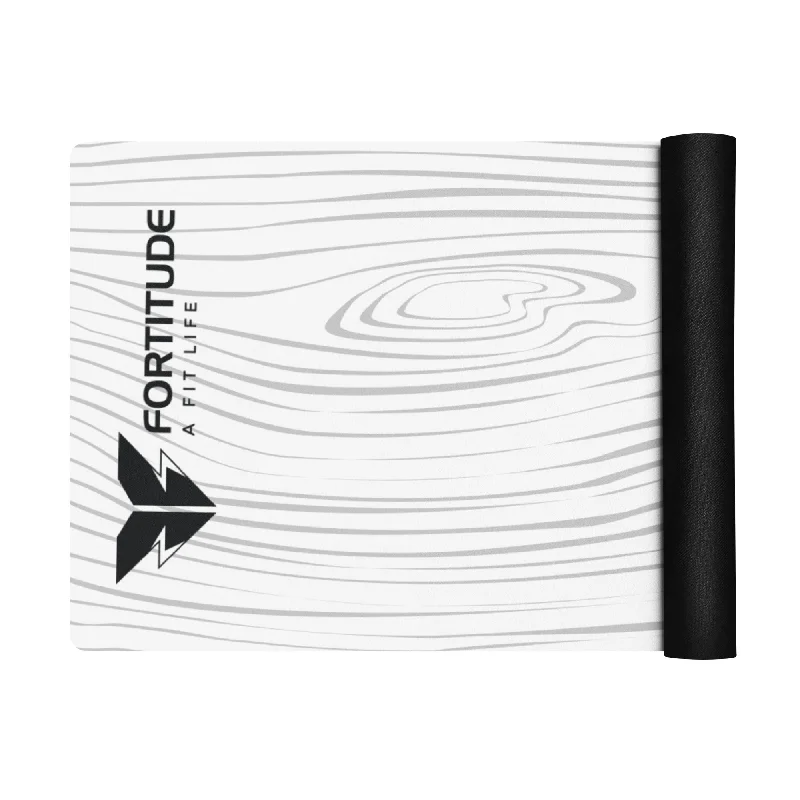 Deal of the Week FORTITUDE White Wood Yoga Mat