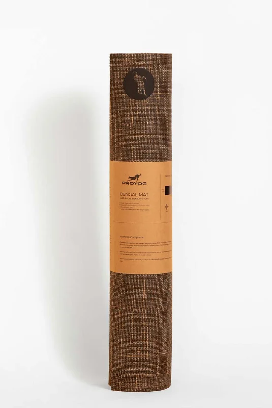 Huge Discounts Proyog Eco-Friendly Extra Grip Yoga Mat Natural Jute and Rubber I Bengal Mat Black Huge Discounts Proyog Eco-Friendly Extra Grip Yoga Mat Natural Jute and Rubber I Bengal Mat Black