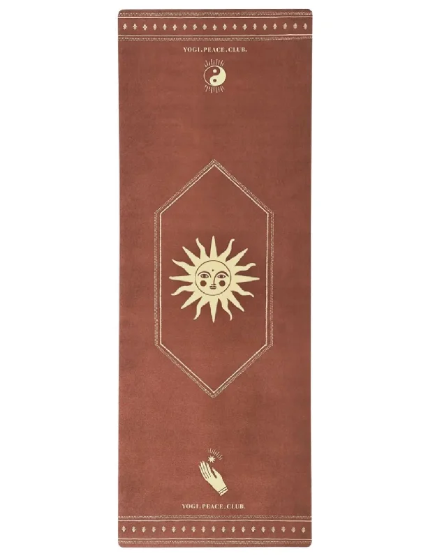 Quick Sale 6 mm XL Eco Ceremony Cinnamon Yoga Mat + Strap