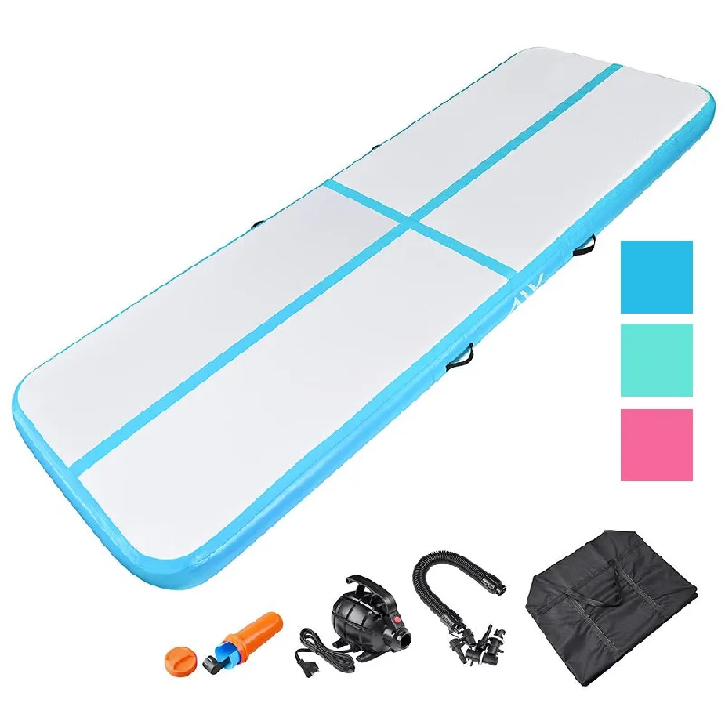Seasonal Clearance Yescom 10ft Air Tumble Track Gymnastics Mat with Pump