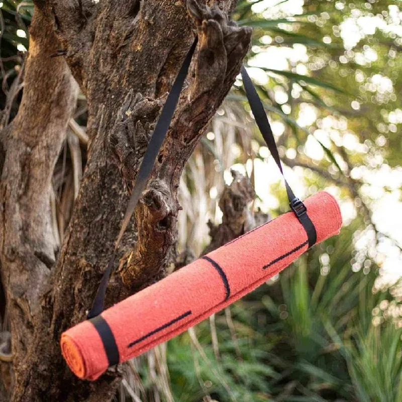 Unbeatable Prices Dvaar Cotton Yoga Mat - Gemstone Series / Coral Red