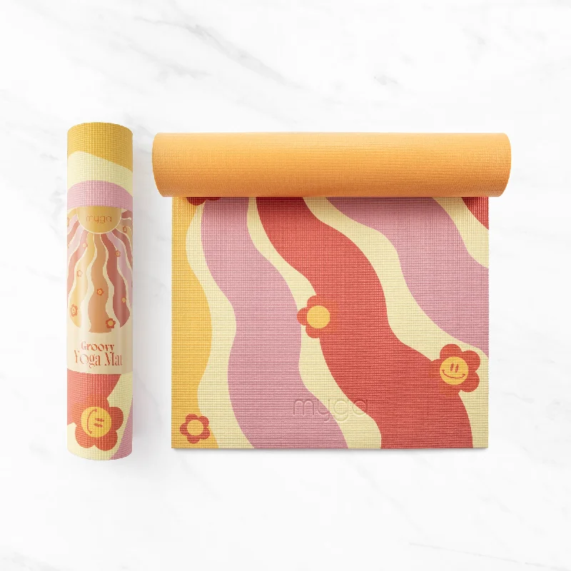 Super Sale Groovy Mat For Yoga & Fitness Non Slip