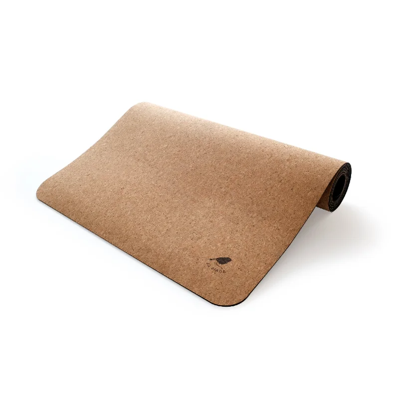 Time-Limited Offer Extra Long Cork Lightweight Yoga Mat "The Robin"