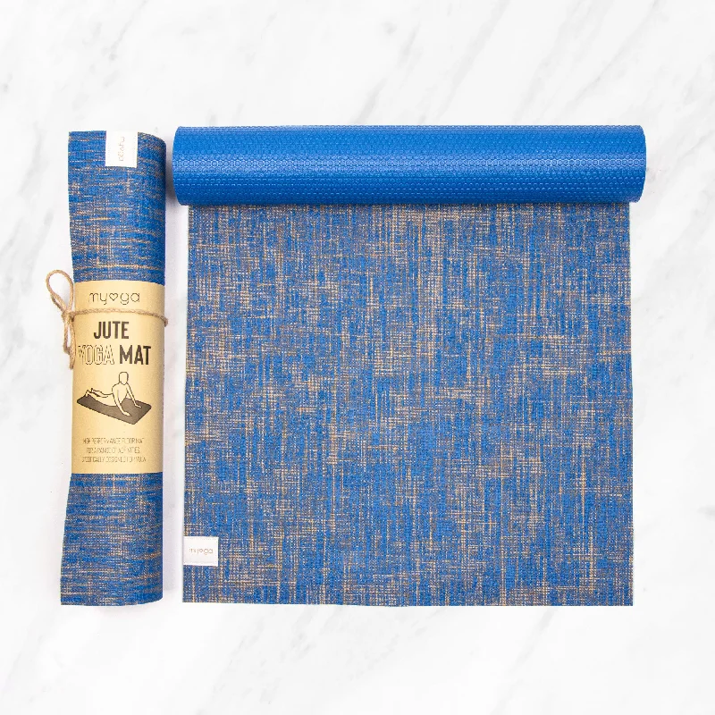 Savings Spectacular Jute Mat - Blue