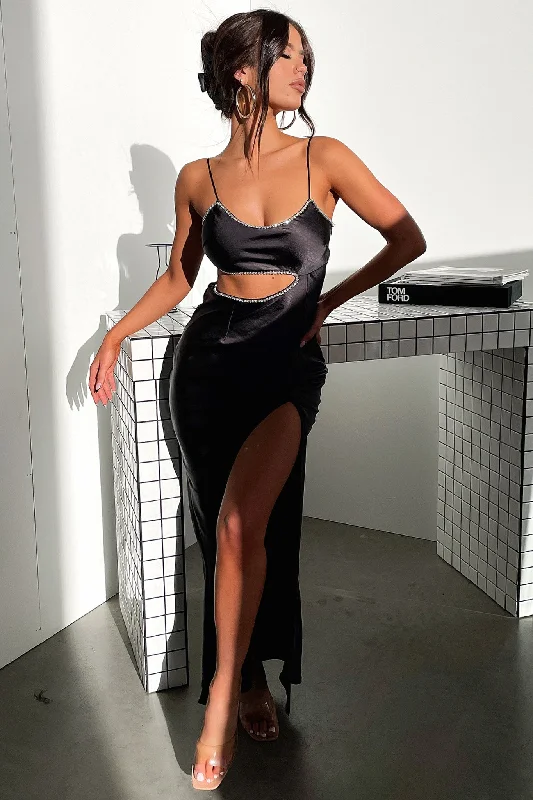 Massive Deals Kiara Maxi Dress - Black
