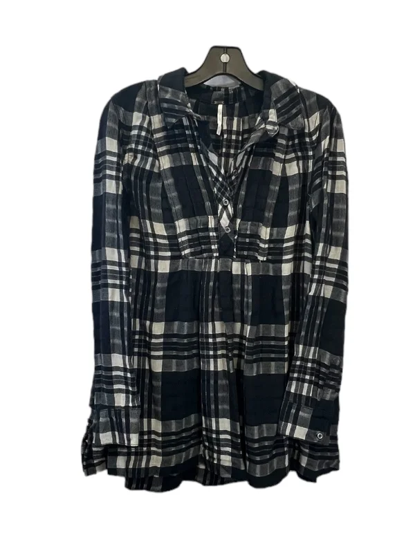 Limited Quantity Dress Casual Midi By Free People In Plaid Pattern, Size: S