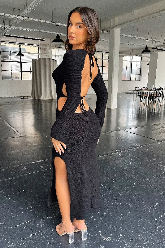 Markdown Madness Milos Maxi Dress - Black