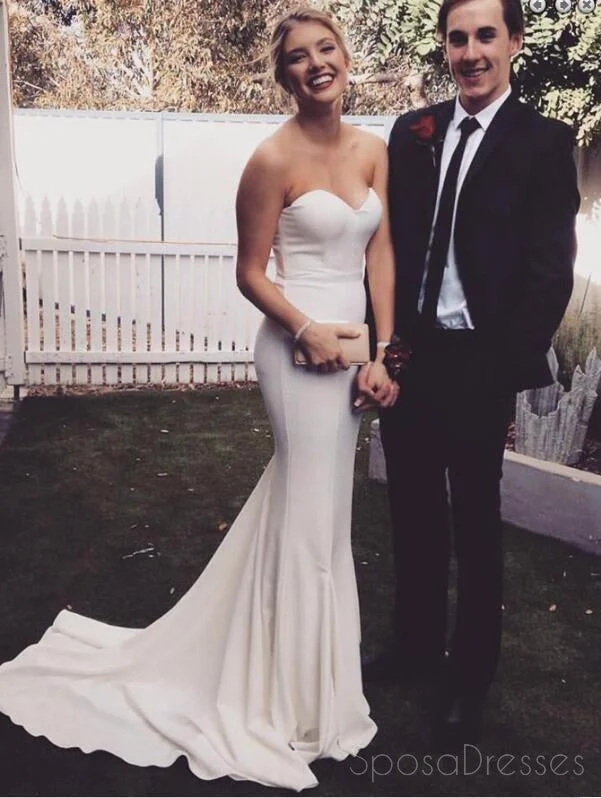 Special Offer Simple Mermaid Light Pink Evening Prom Dresses, 2017 Long Party Prom Dress, Custom Long Prom Dresses, Cheap Formal Prom Dresses, 17086