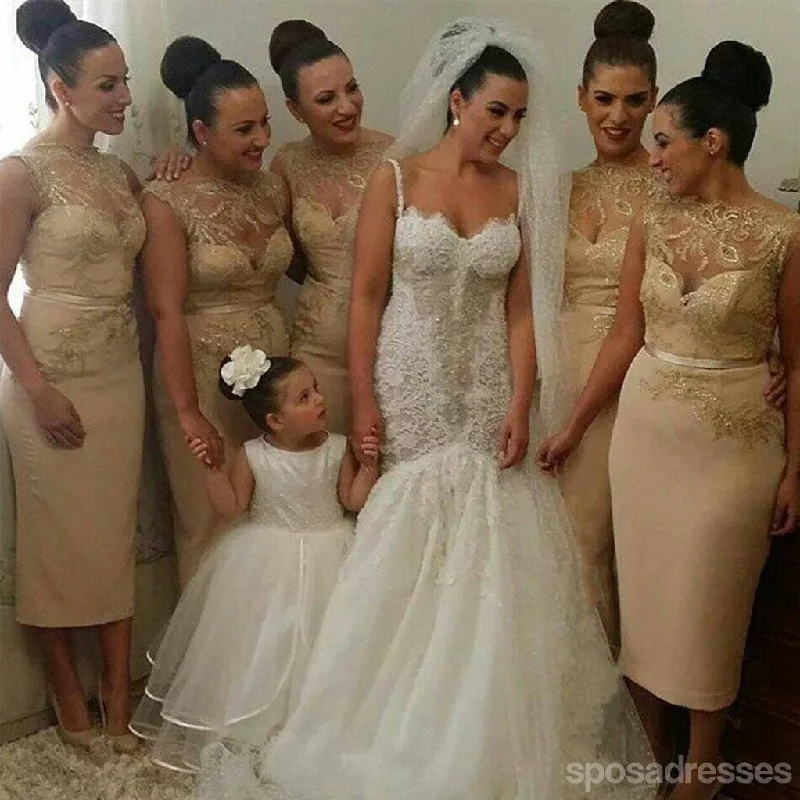 Special Price Gorgeous Unique Women Sexy Gold Sequin Lace Short Inexpensive Bridesmaid Dresses, WG83 Special Price Gorgeous Unique Women Sexy Gold Sequin Lace Short Inexpensive Bridesmaid Dresses, WG83