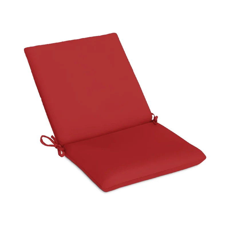 Best Deals 1 - Piece Outdoor Hinge Seat and Back Cushion - 36X19