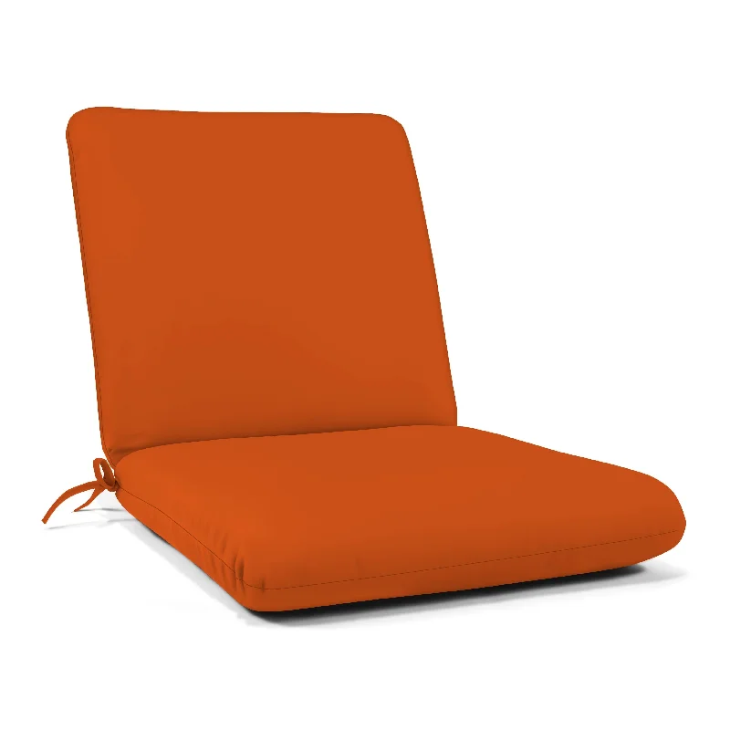 Can't Be Beat 1 - Piece Outdoor Seat and Back Cushion - 22" x 44"