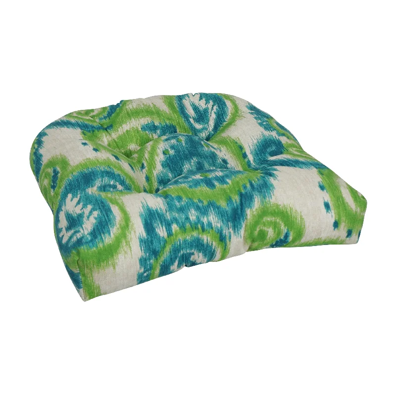 Loyalty Reward 19-inch U-Shaped Spun Polyester Outdoor Tufted Dining Chair Cushion