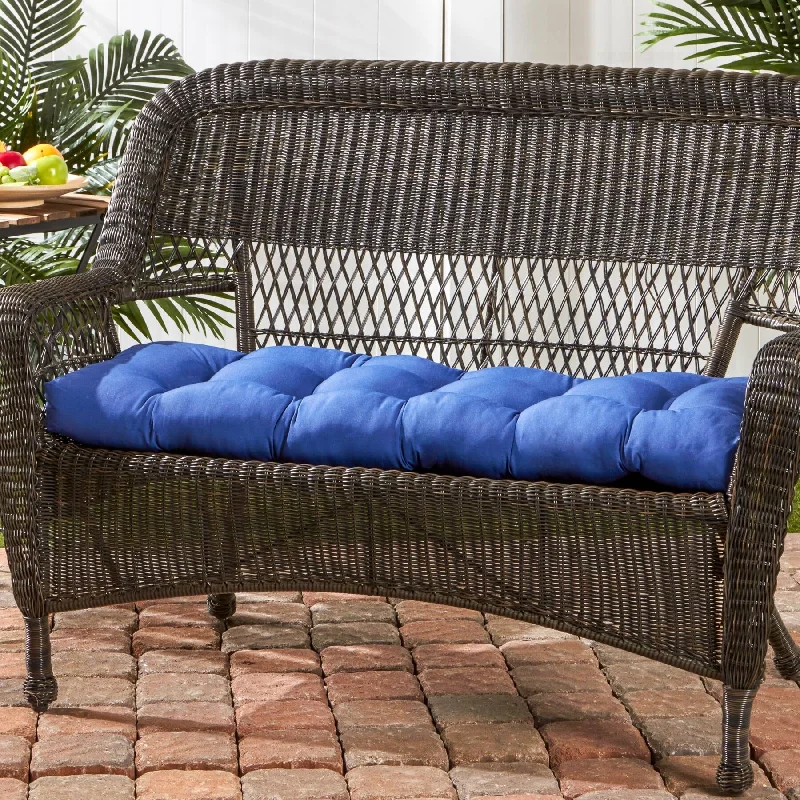 Price Slash 44-inch Outdoor Marine Blue Swing/ Bench Cushion
