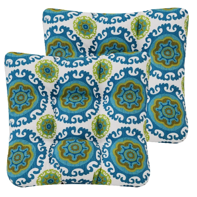 Super Bargain Aoodor Patio Chair Cushion Fabric Slipcover Foam 19.5" x 19.5" - Flower Pattern Set of 2 - N/A Super Bargain Aoodor Patio Chair Cushion Fabric Slipcover Foam 19.5" x 19.5" - Flower Pattern Set of 2 - N/A