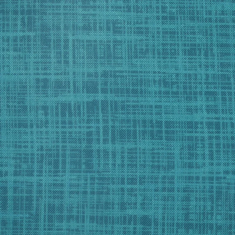 Major Savings Aqua Textured Print Outdoor Seat Cushion 18 x 19 in Aqua - 18" x 19"
