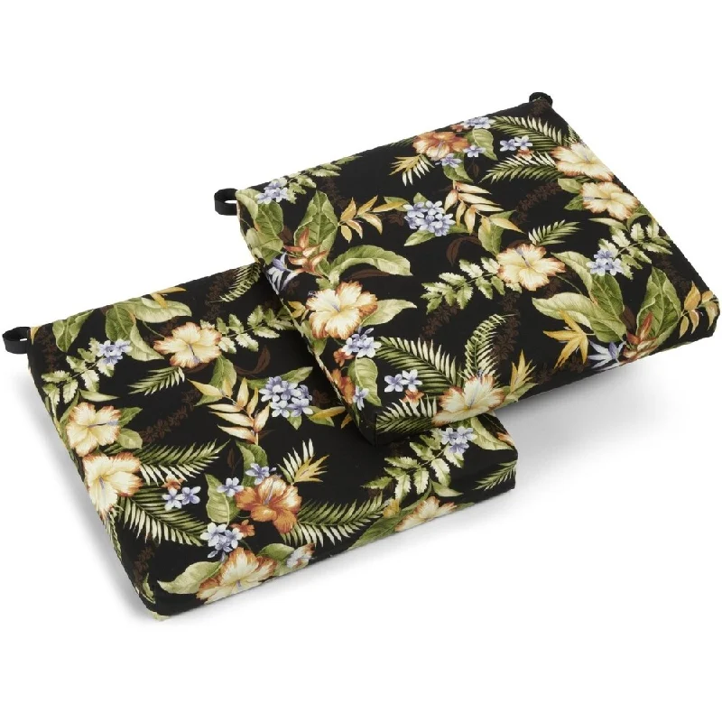 Bargain Prices Blazing Needles 20-inch All-Weather Chair Cushion (Set of 2) - 20 x 19