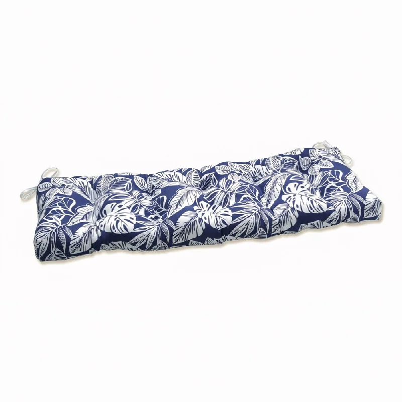 Major Savings Delray Navy Outdoor Tufted Bench Swing Cushion - 56 X 18 X 5