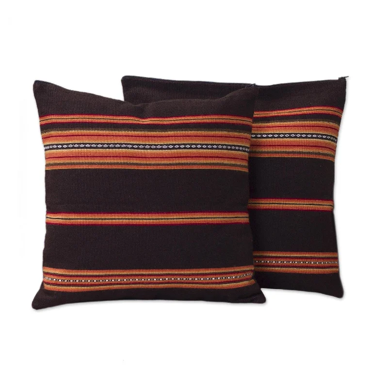 Bonus Savings Handmade Quechua Girl (pair) Wool blend cushion covers (Peru) - 34 x 24 x 6 Bonus Savings Handmade Quechua Girl (pair) Wool blend cushion covers (Peru) - 34 x 24 x 6