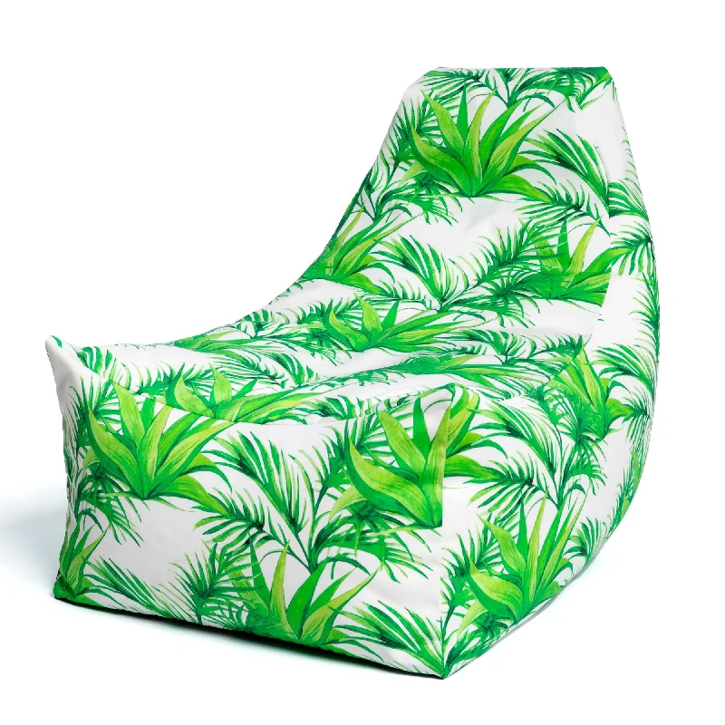 Price Smash Jaxx Juniper Outdoor Bean Bag Patio Chair, Caribbean Palms