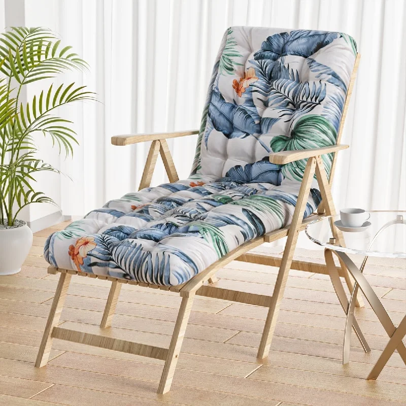 Special Savings Lounge Chaise Chair Tufted Soft Comfort Deck Chaise