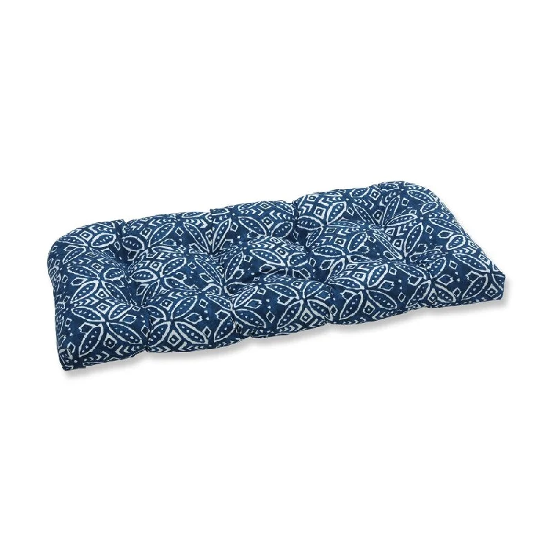 Special Offer Merida Indigo Wicker Loveseat Cushion