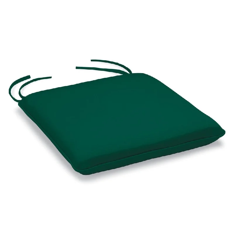 Super Sale Oxford Garden Islay Hunter Green Sunbrella® Bar Chair Cushion