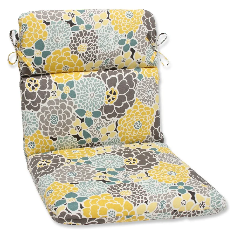 Unmissable Offer Pillow Perfect Full Bloom Rounded Corners Outdoor Chair Cushion