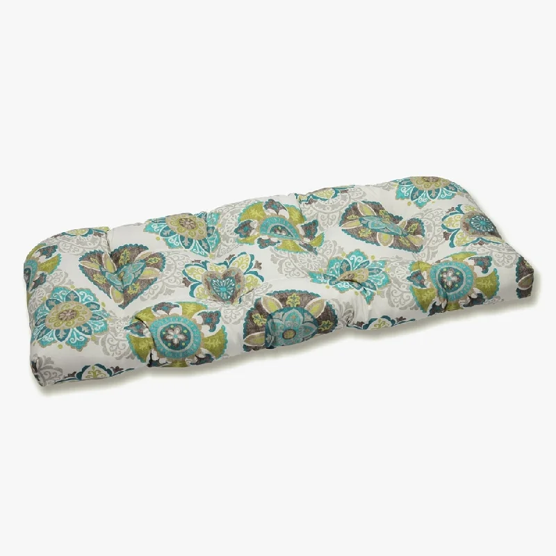 Price Reduction Pillow Perfect Outdoor Allodala Oasis Wicker Loveseat Cushion