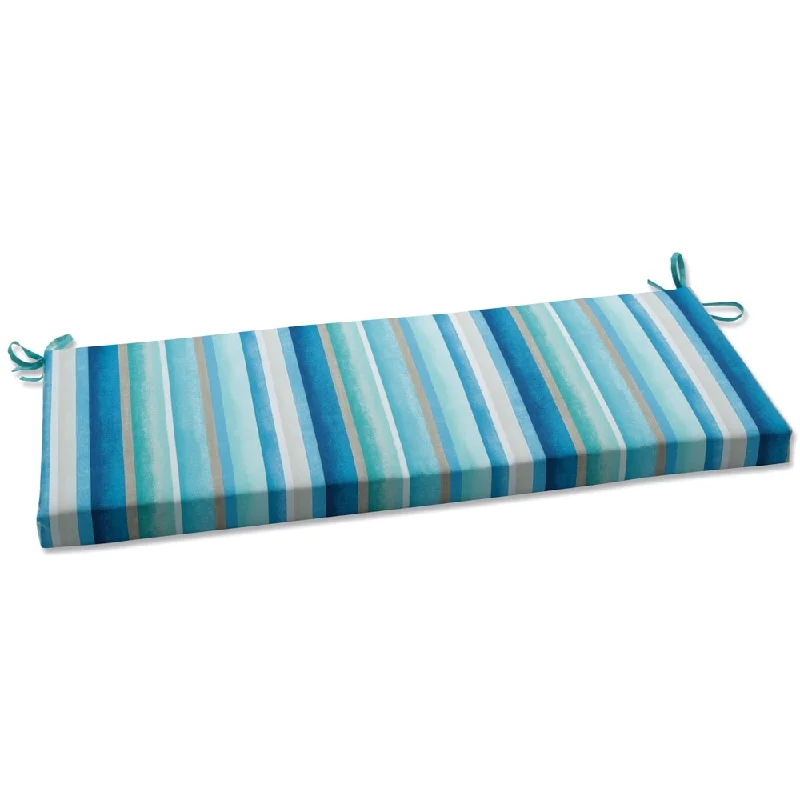 Steals and Deals Pillow Perfect Outdoor Dina Seaside Blue Bench Cushion - 18 X 45 X 3 - 18 X 45 X 3 Steals and Deals Pillow Perfect Outdoor Dina Seaside Blue Bench Cushion - 18 X 45 X 3 - 18 X 45 X 3