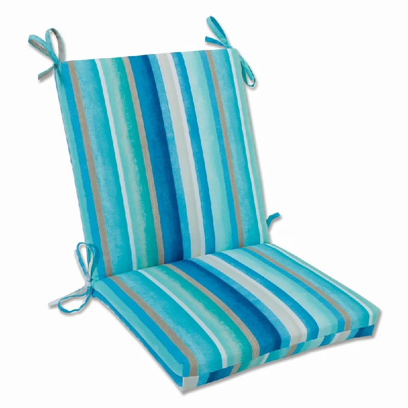 Steals and Deals Pillow Perfect Outdoor Dina Seaside Blue Squared Corners Chair Cushion - 36.5 X 18 X 3 - 36.5 X 18 X 3 Steals and Deals Pillow Perfect Outdoor Dina Seaside Blue Squared Corners Chair Cushion - 36.5 X 18 X 3 - 36.5 X 18 X 3