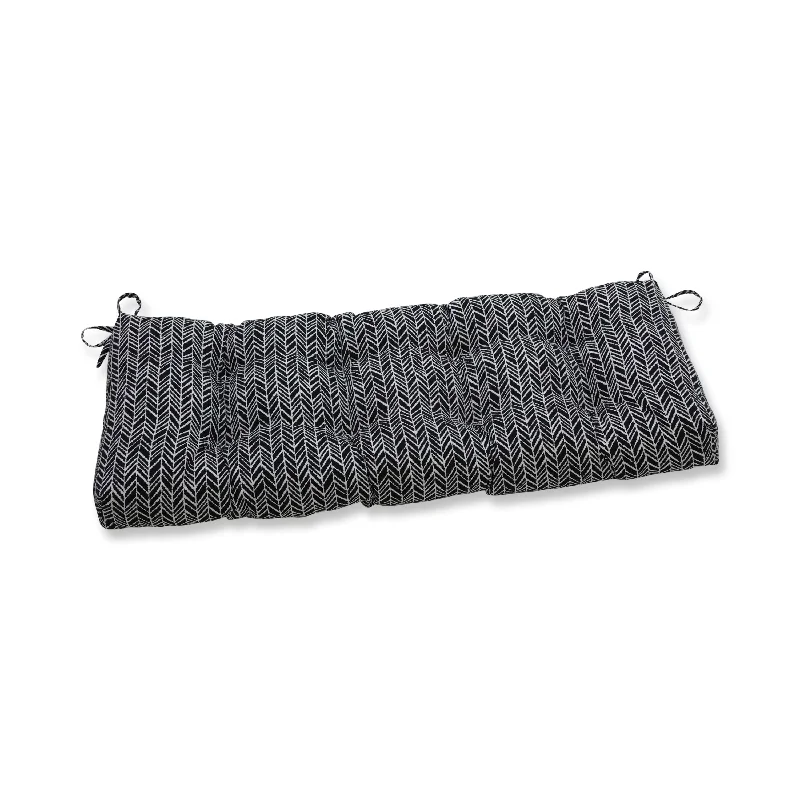 Deal Dash Pillow Perfect Outdoor Herringbone Night Blown Bench Cushion