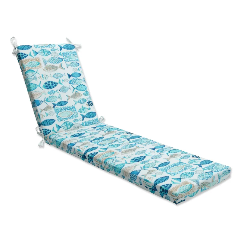 Quick Sale Pillow Perfect Outdoor Hooked Seaside Blue Chaise Lounge Cushion 80x23x3 - 80 X 23 X 3 - 80 X 23 X 3 Quick Sale Pillow Perfect Outdoor Hooked Seaside Blue Chaise Lounge Cushion 80x23x3 - 80 X 23 X 3 - 80 X 23 X 3