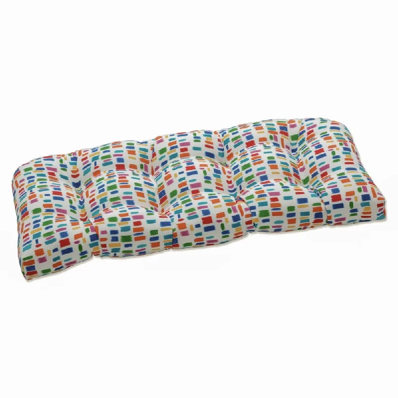 Huge Discounts Pillow Perfect Outdoor | Indoor Color Tabs Primaries Loveseat Cushion 44 X 19 X 5 Huge Discounts Pillow Perfect Outdoor | Indoor Color Tabs Primaries Loveseat Cushion 44 X 19 X 5
