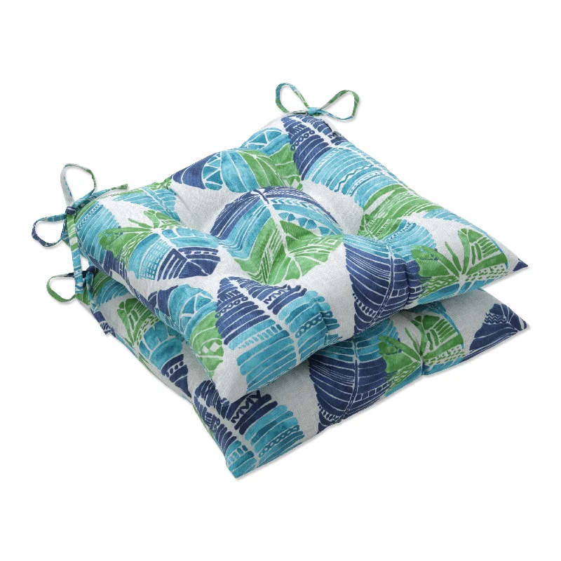 Flash Sale Pillow Perfect Outdoor | Indoor Hixon Caribe Wrought Iron Seat Cushion (Set of 2) 19 X 18.5 X 5