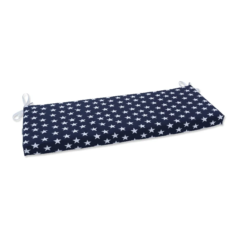 Weekend Deal Pillow Perfect Outdoor Macey Americana Bench Cushion - 18 X 45 X 3 - 18 X 45 X 3 Weekend Deal Pillow Perfect Outdoor Macey Americana Bench Cushion - 18 X 45 X 3 - 18 X 45 X 3