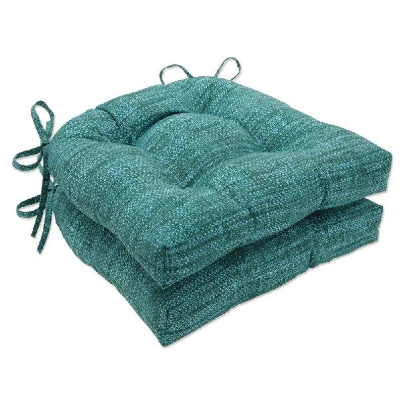 Bargain Prices Pillow Perfect Outdoor Remi Lagoon Reversible Chair Pad (Set of 2) - 15.5 X 16 X 4 - 15.5 X 16 X 4 Bargain Prices Pillow Perfect Outdoor Remi Lagoon Reversible Chair Pad (Set of 2) - 15.5 X 16 X 4 - 15.5 X 16 X 4
