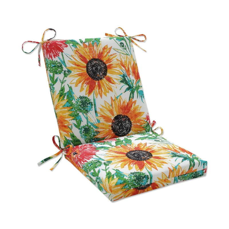 Price Reduction Pillow Perfect Outdoor Sunflowers Sunburst Squared Corners Chair Cushion - 36.5 X 18 X 3 - 36.5 X 18 X 3 Price Reduction Pillow Perfect Outdoor Sunflowers Sunburst Squared Corners Chair Cushion - 36.5 X 18 X 3 - 36.5 X 18 X 3