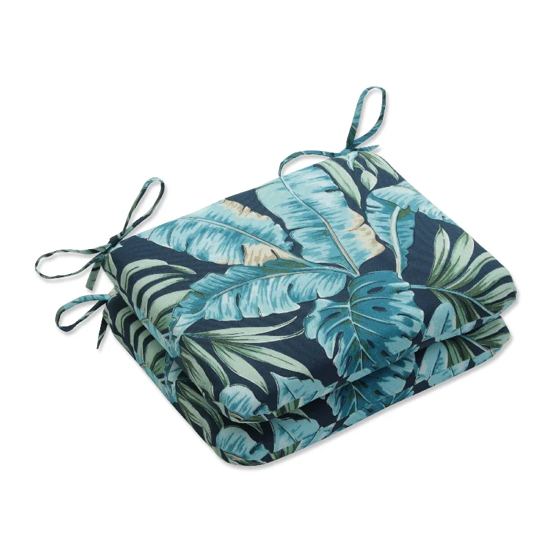 Deal Dash Pillow Perfect Outdoor Tortola Midnight Blue Rounded Corners Seat Cushion (Set of 2) - 15.5 X 18.5 X 3 - 15.5 X 18.5 X 3 Deal Dash Pillow Perfect Outdoor Tortola Midnight Blue Rounded Corners Seat Cushion (Set of 2) - 15.5 X 18.5 X 3 - 15.5 X 18.5 X 3