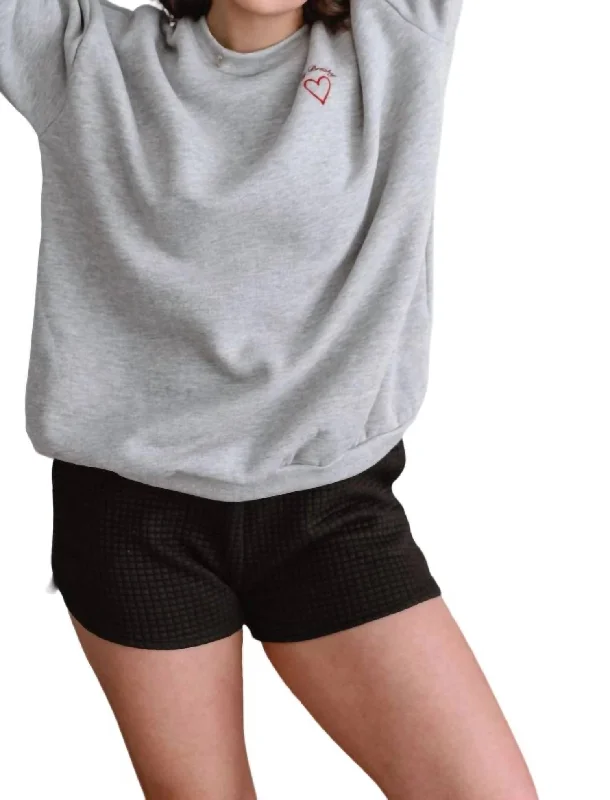 Early Access Achy Breaky Sweatshirt In Grey