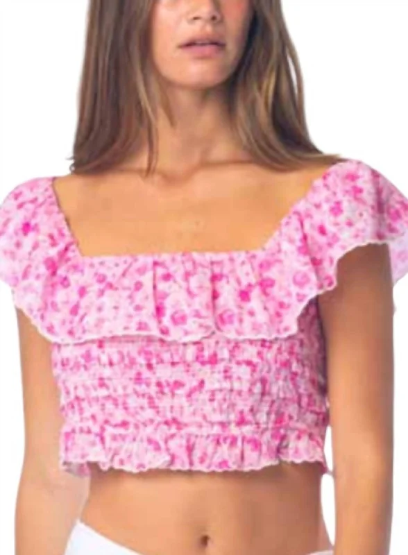 Lowest Prices Aggie Top In Pink