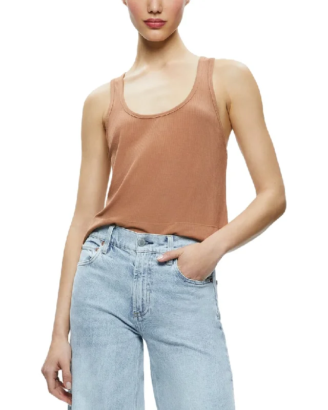 New Markdowns alice + olivia Avril Boxy Tank