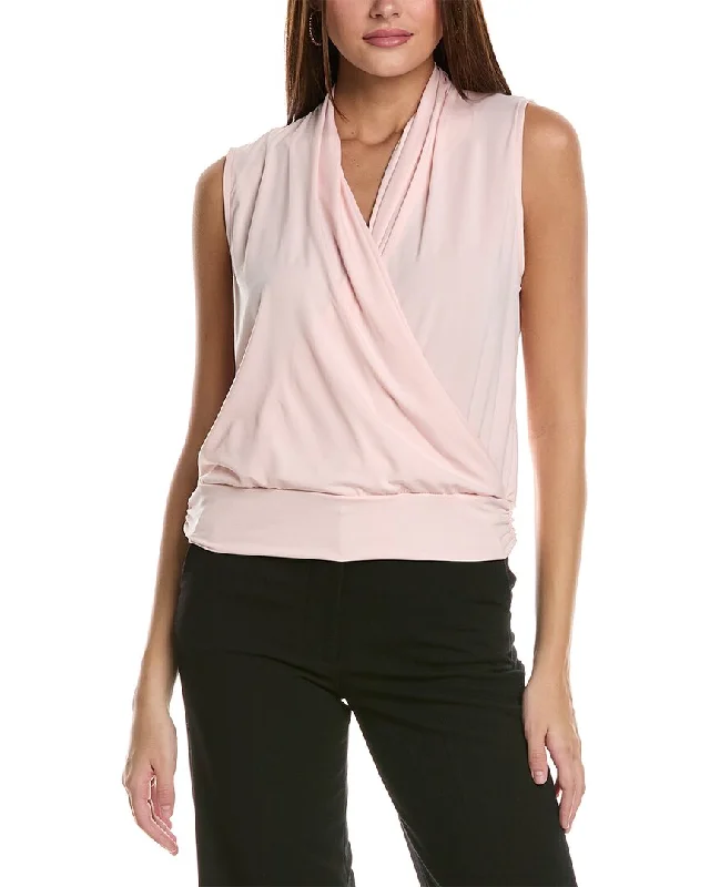Super Bargain ARIELLA Surplice Blouse