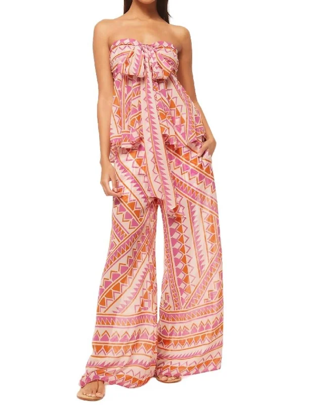 Special Price Aylin Top In Aperol Geo