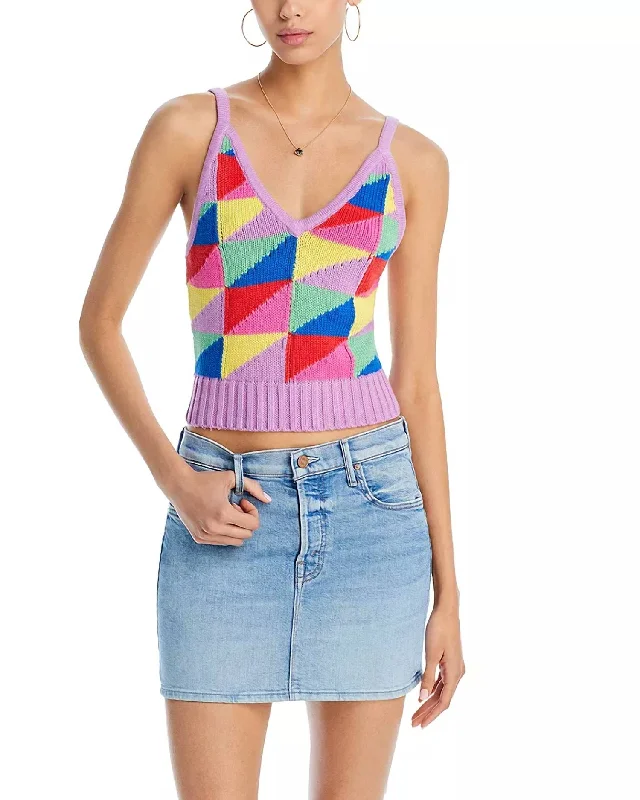 Now or Never Band Wagon Tank Top In Pop Rocks