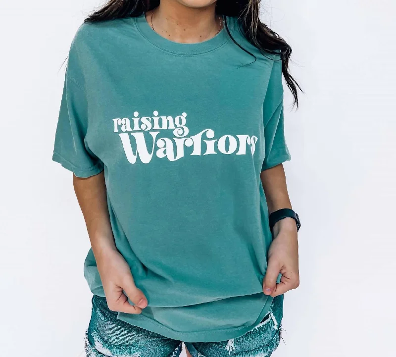 Don't Wait Basic Short Sleeve Tee In Seafoam